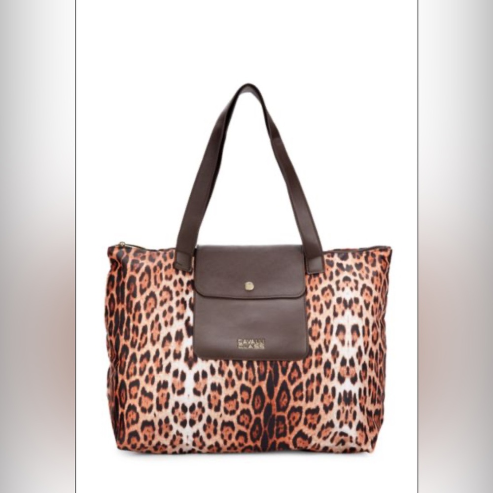 CAVALLI CLASS by Roberto Cavalli | Large Leopard Print Tote